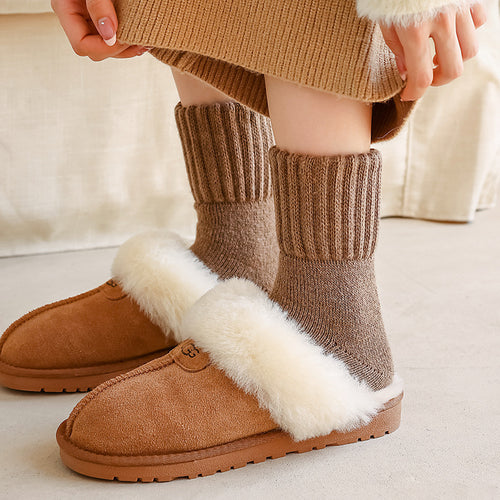 5-Pack Cozy Mid-Calf Socks