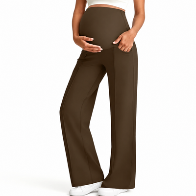 Maternity Belly Support Straight Leg Pants