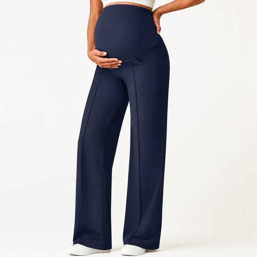 Maternity Belly Support Straight Leg Pants