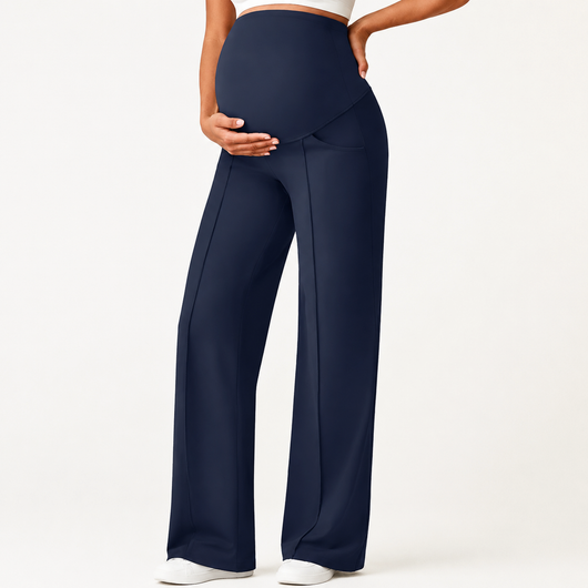 Maternity Belly Support Straight Leg Pants