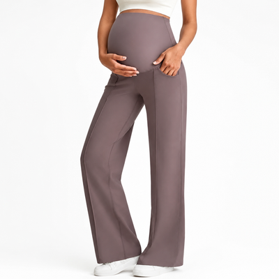 Maternity Belly Support Straight Leg Pants