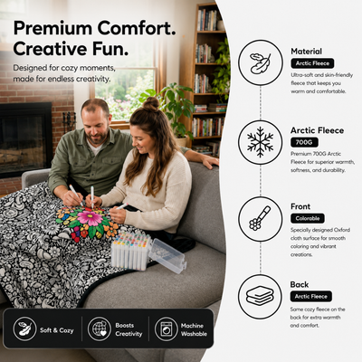 MyCozyCo™ Coloring Blanket